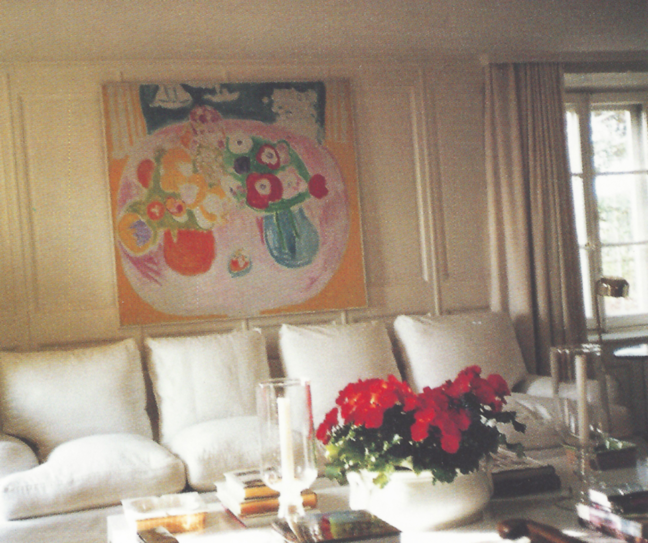 Audrey Hepburn's living room