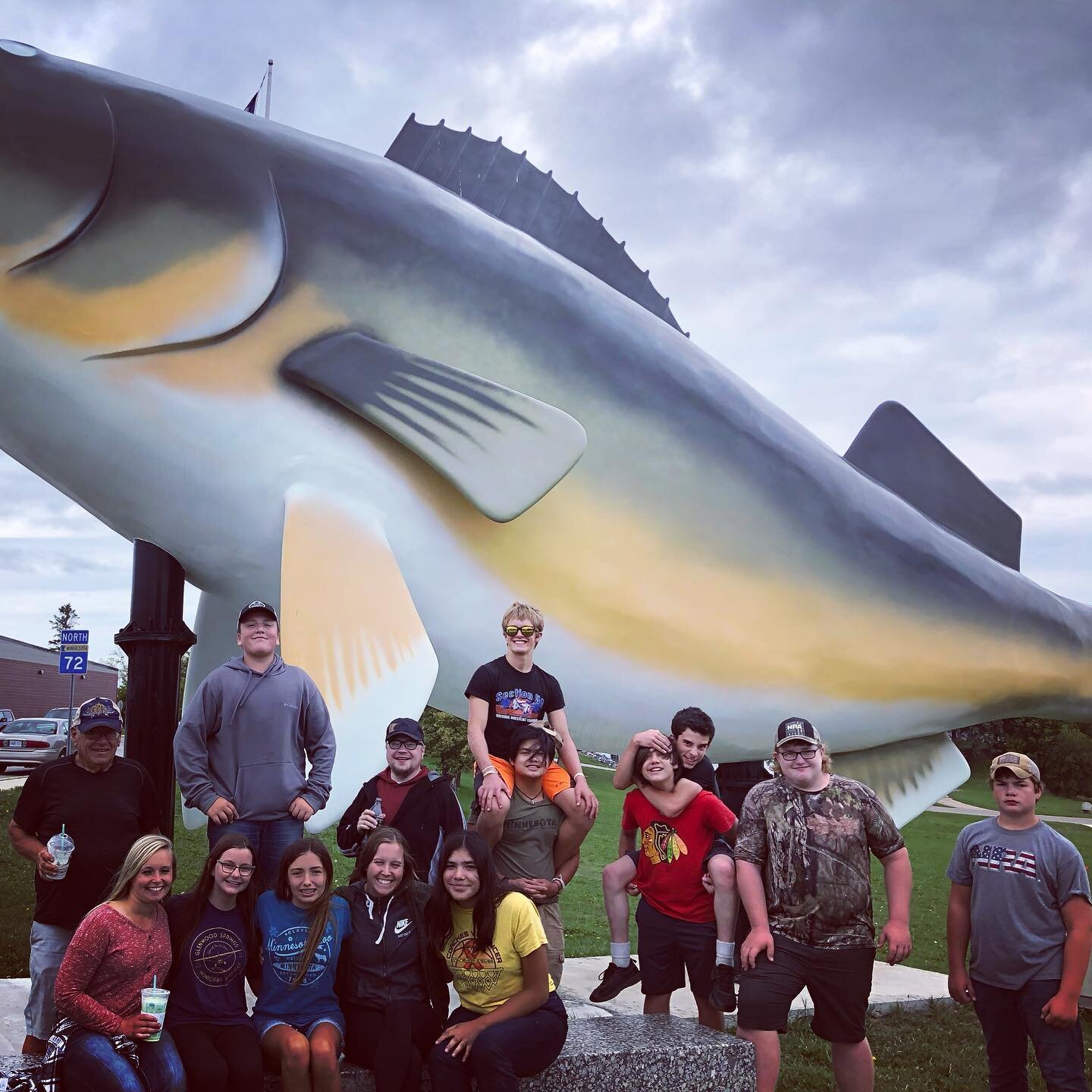 Final Baudette Camp of the summer with the junior high students! We learned a lot about the book of Acts and we caught a lot of fish!