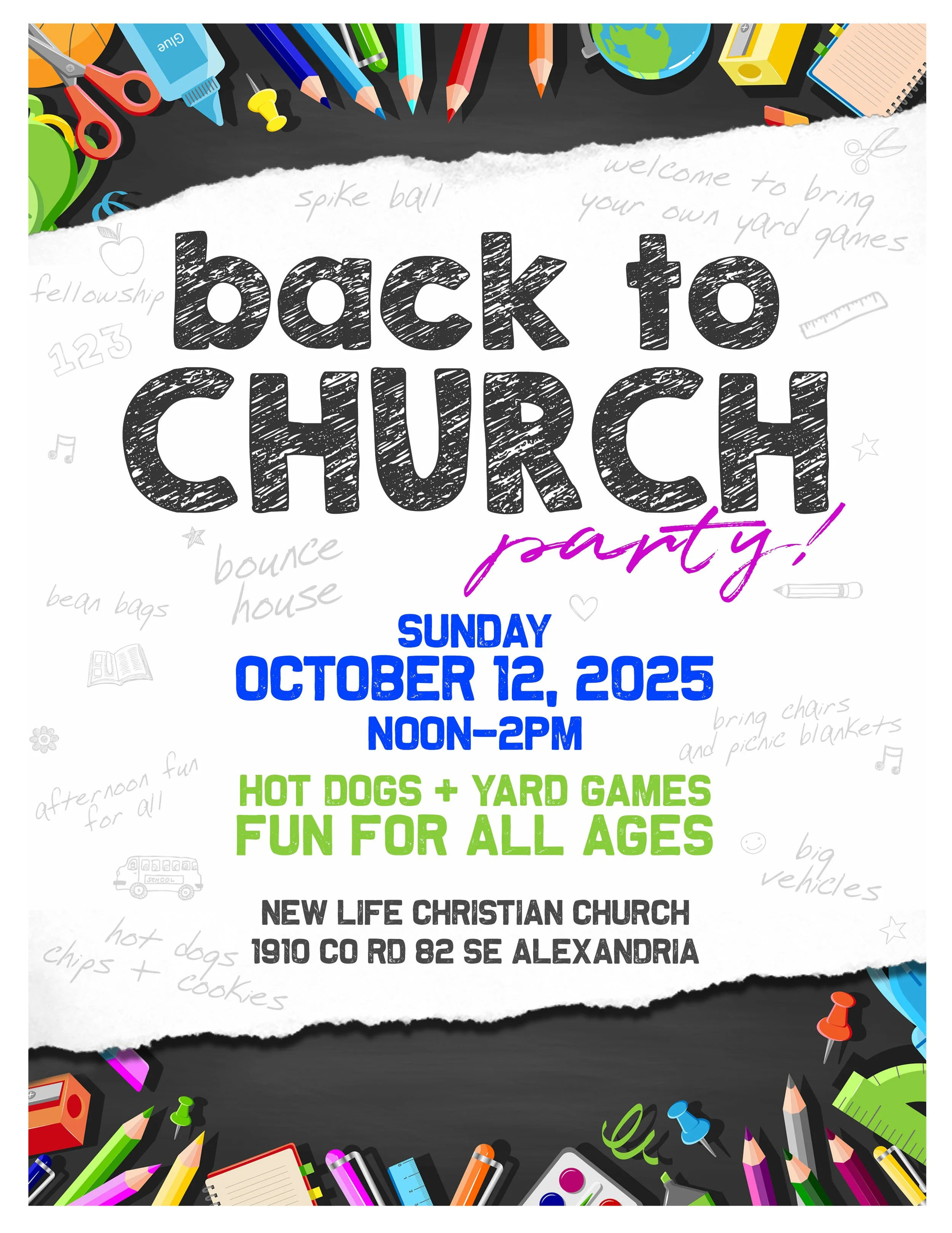 Back To Church Party