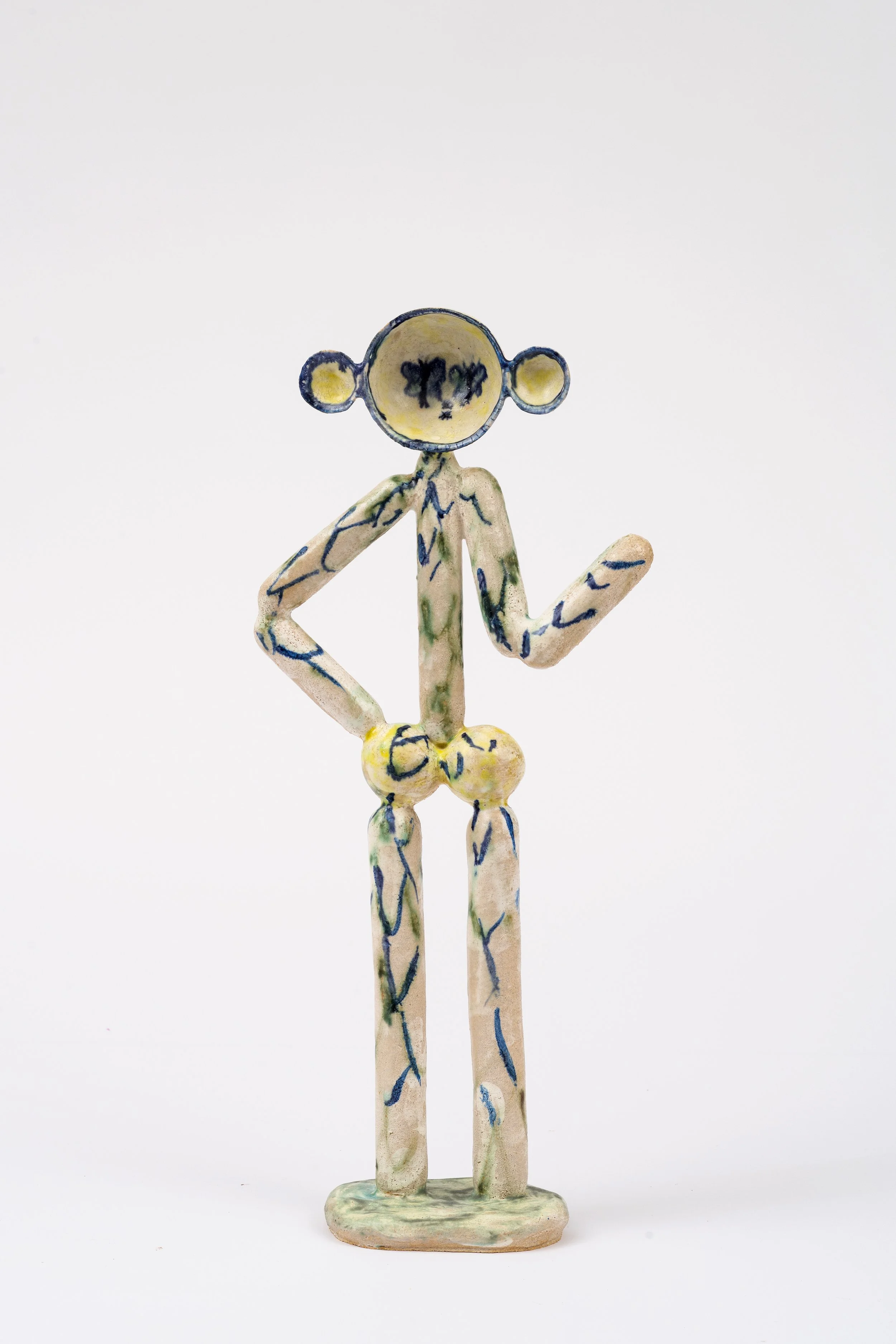   Standing Dude with Bowls and Balls , 2023 Photo by Gary Mamay courtesy of Strollgarden 