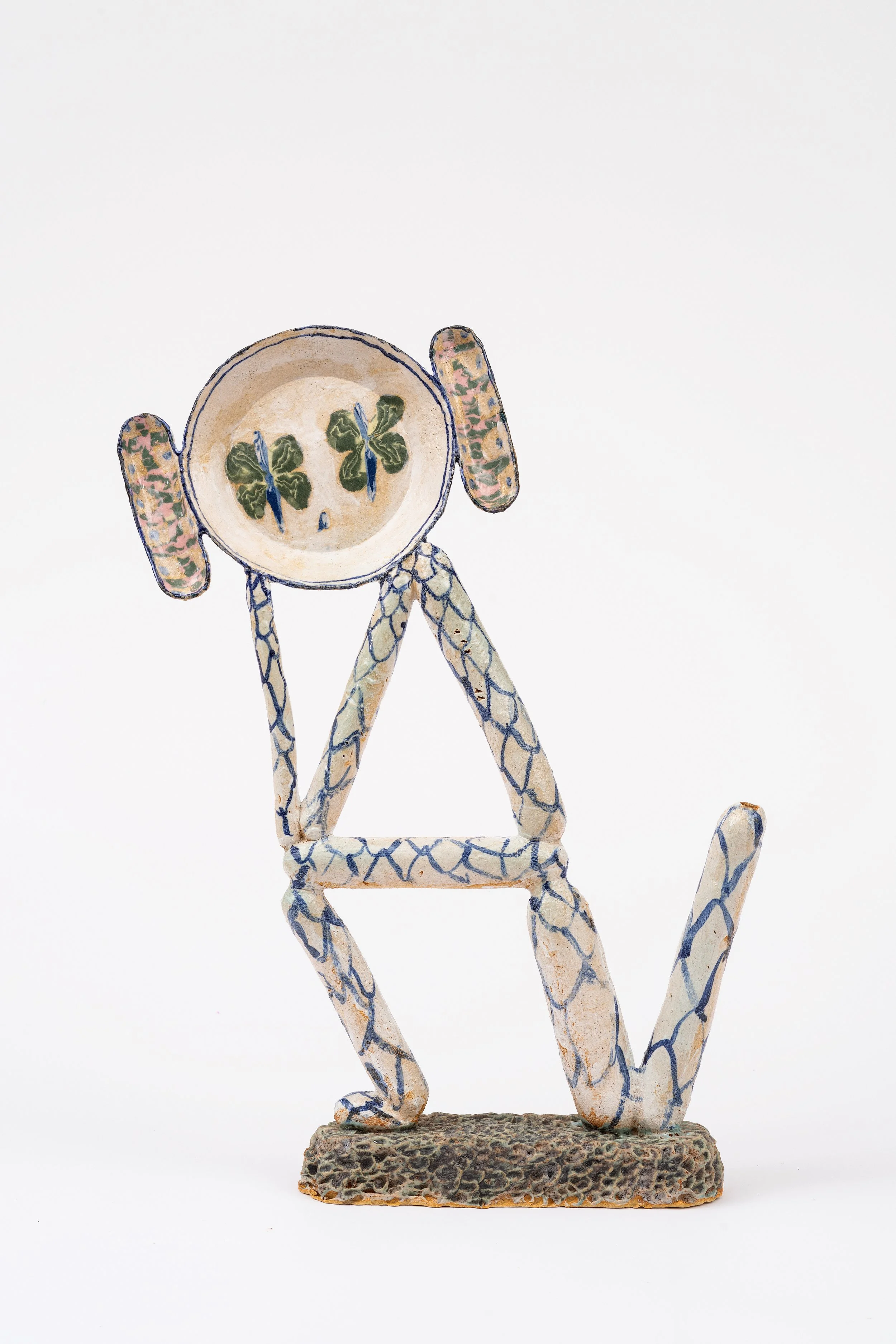   Kneeling Dude with Plate , 2023 Photo by Gary Mamay courtesy of Strollgarden 