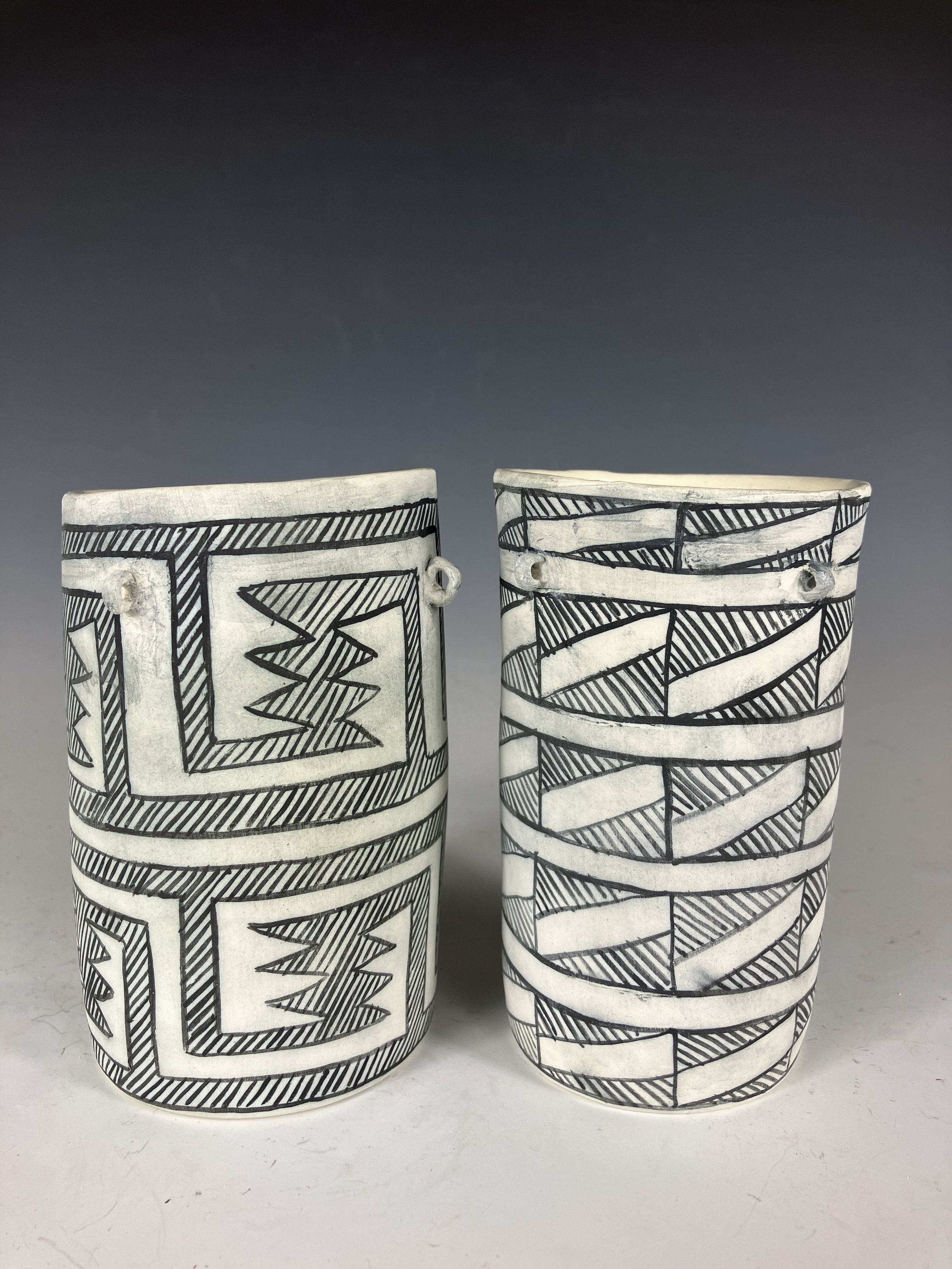 Cacao mugs Ancestral Puebloan