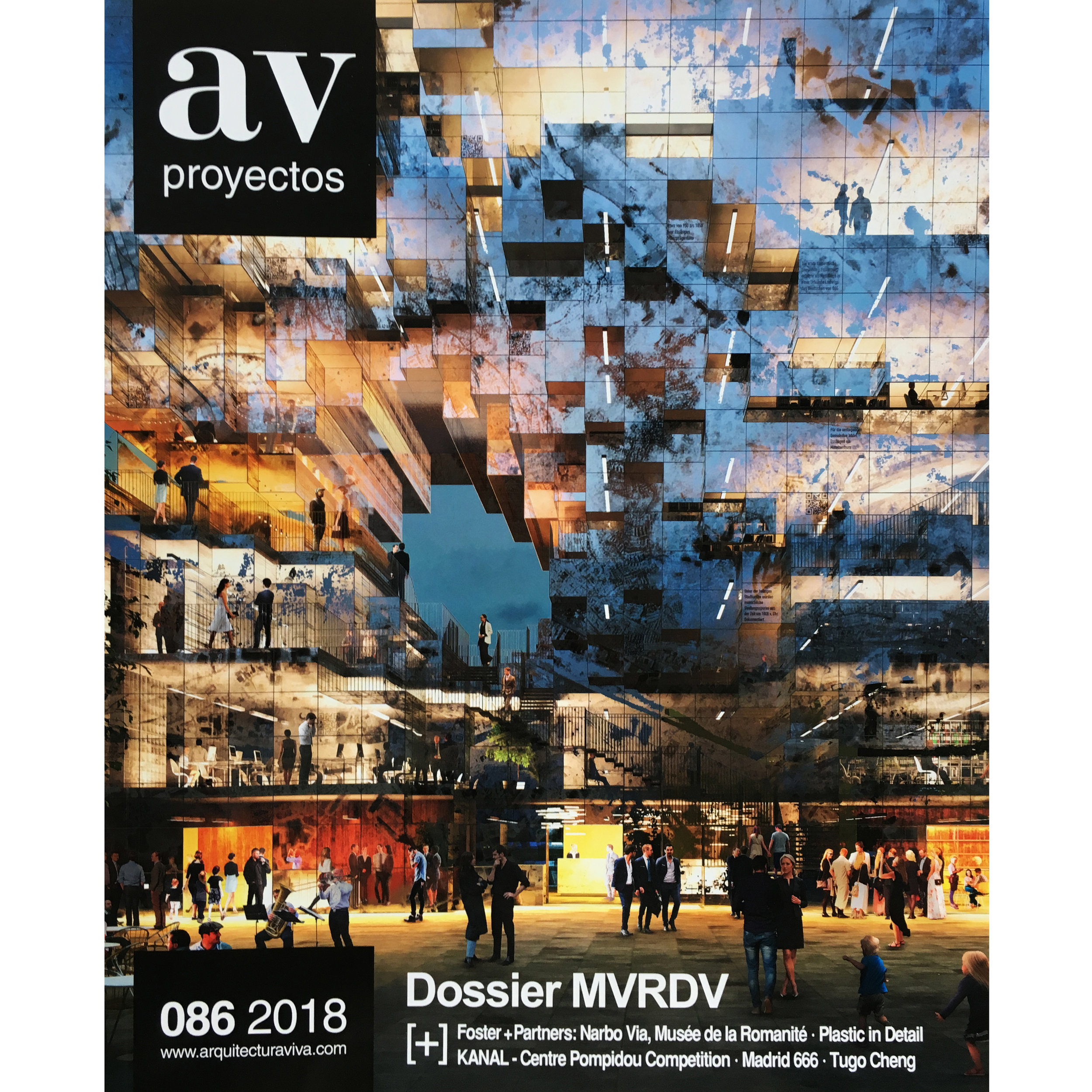 AV Proyectos 86. 2018 (Printed Publication)