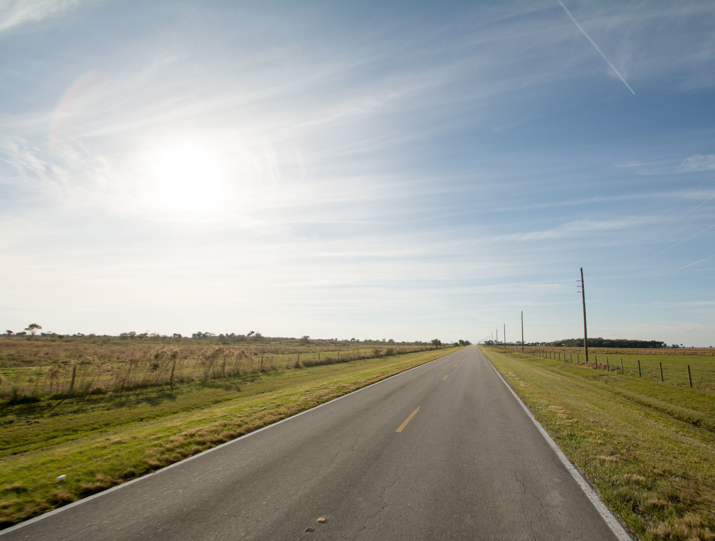As development encroaches on rural land, it becomes harder to find two-lane roads surrounded by farm land in much of Florida. 