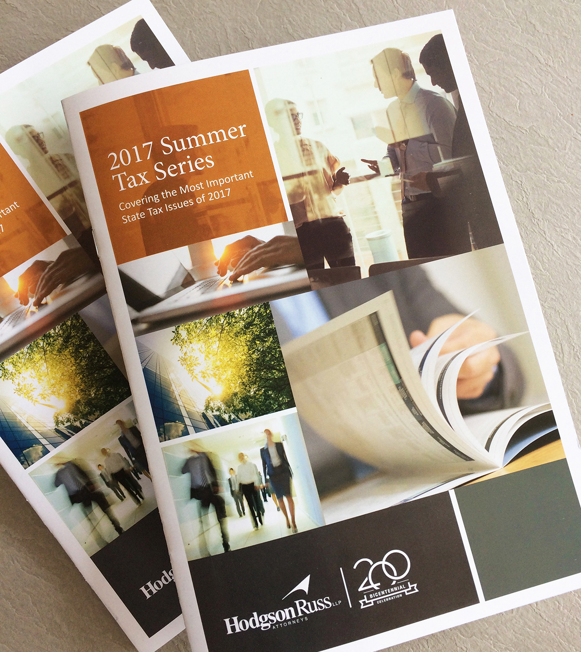 2017 Summer Tax Series Brochure