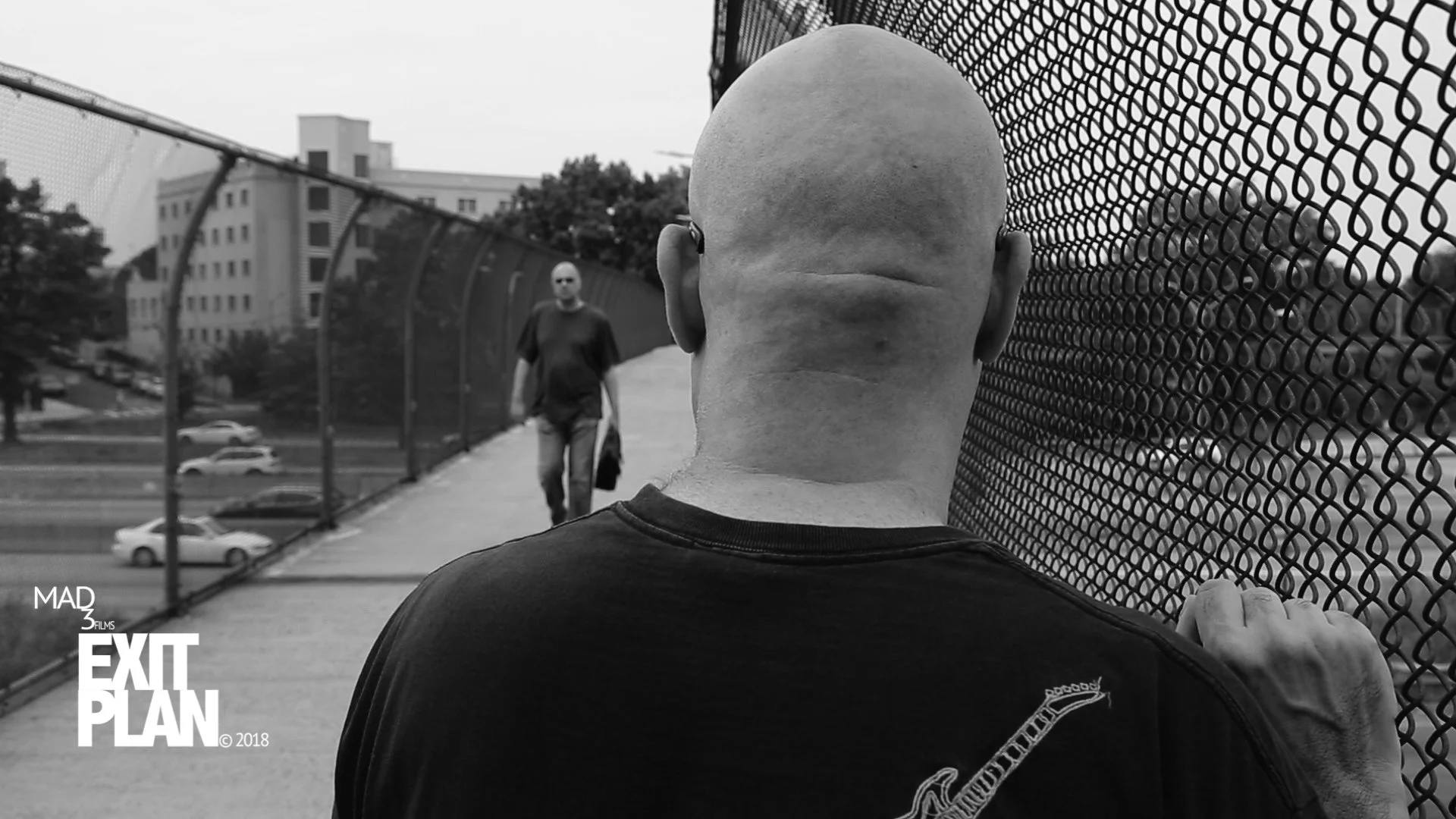 Bag man approaches 