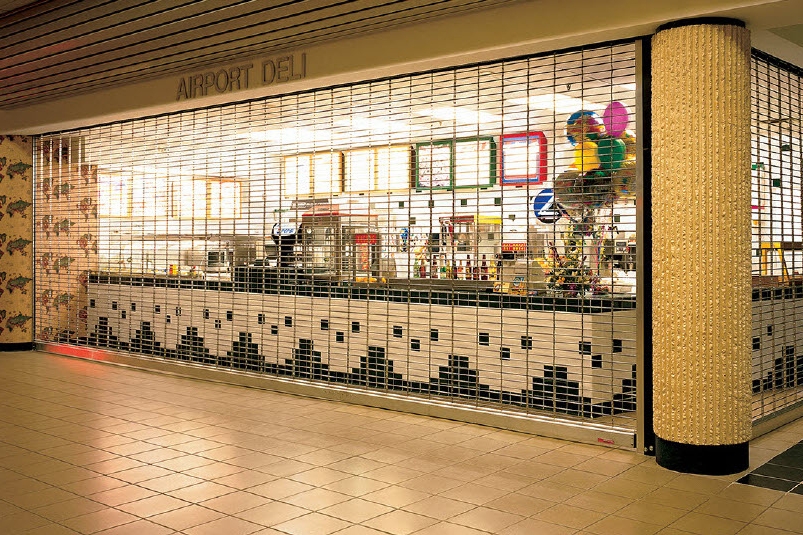 Security Grilles. Attractive solutions for commercial retail environments.
