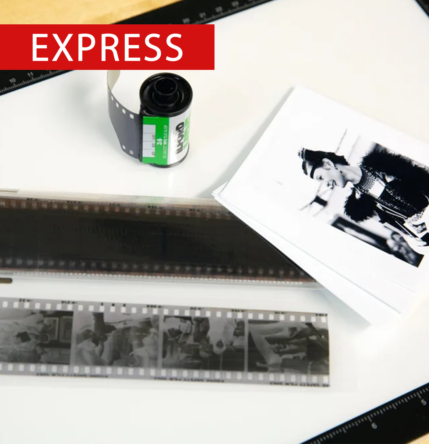 Développement et Tirage de Lecture EXPRESS Noir et Blanc