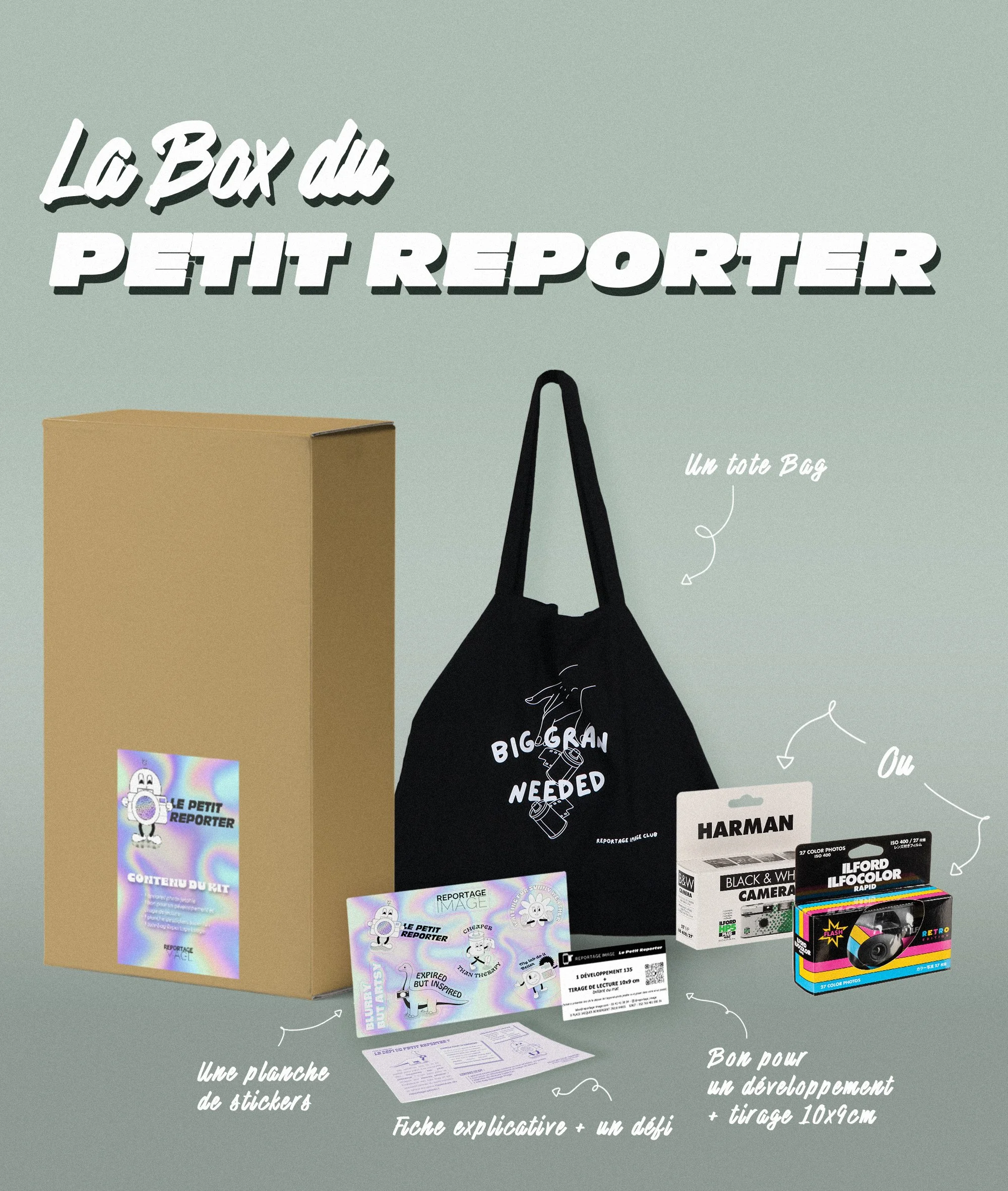 KIT LE PETIT REPORTER