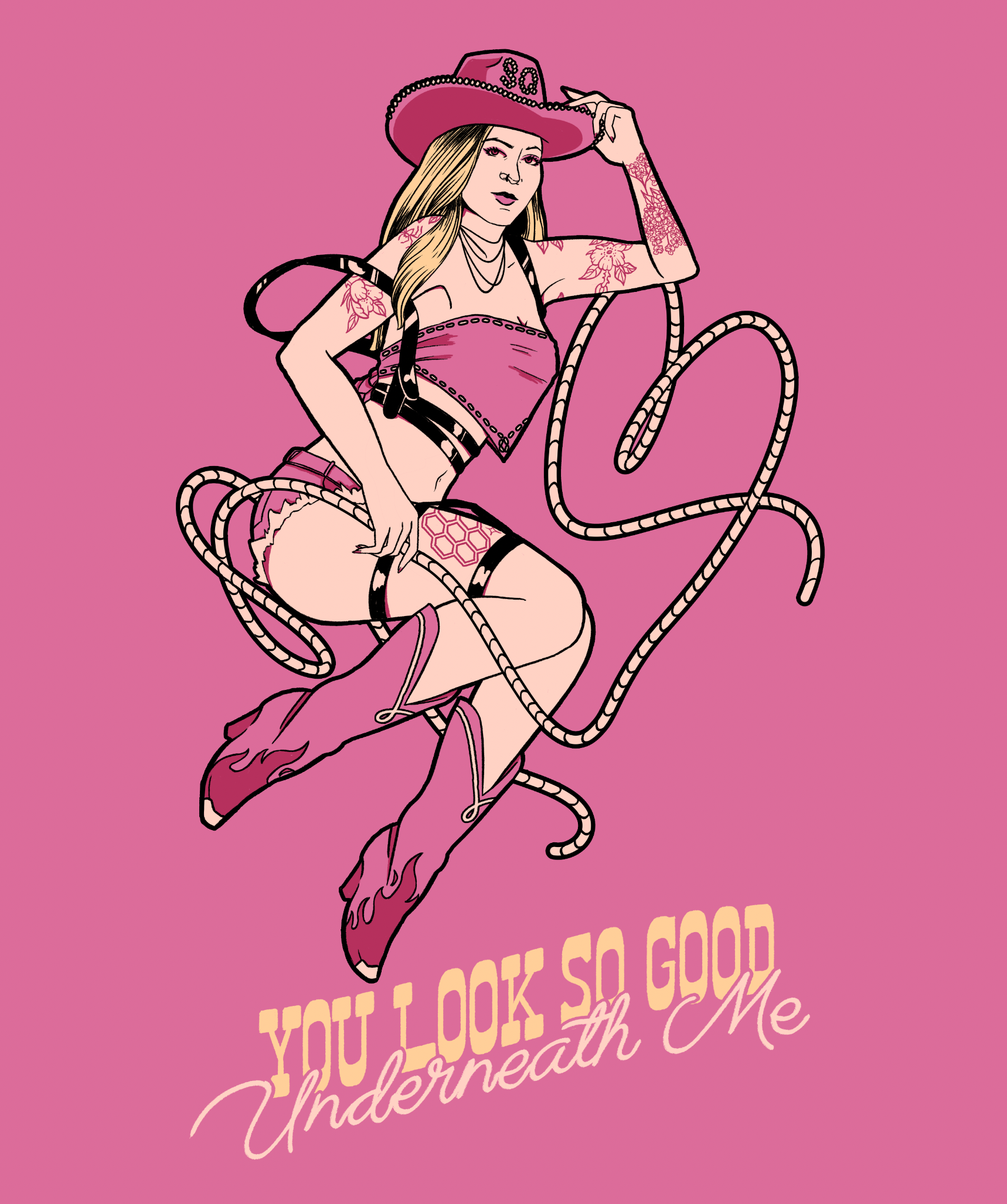 Hannah Rose Collins (Scene Queen) "Pink G-String"
