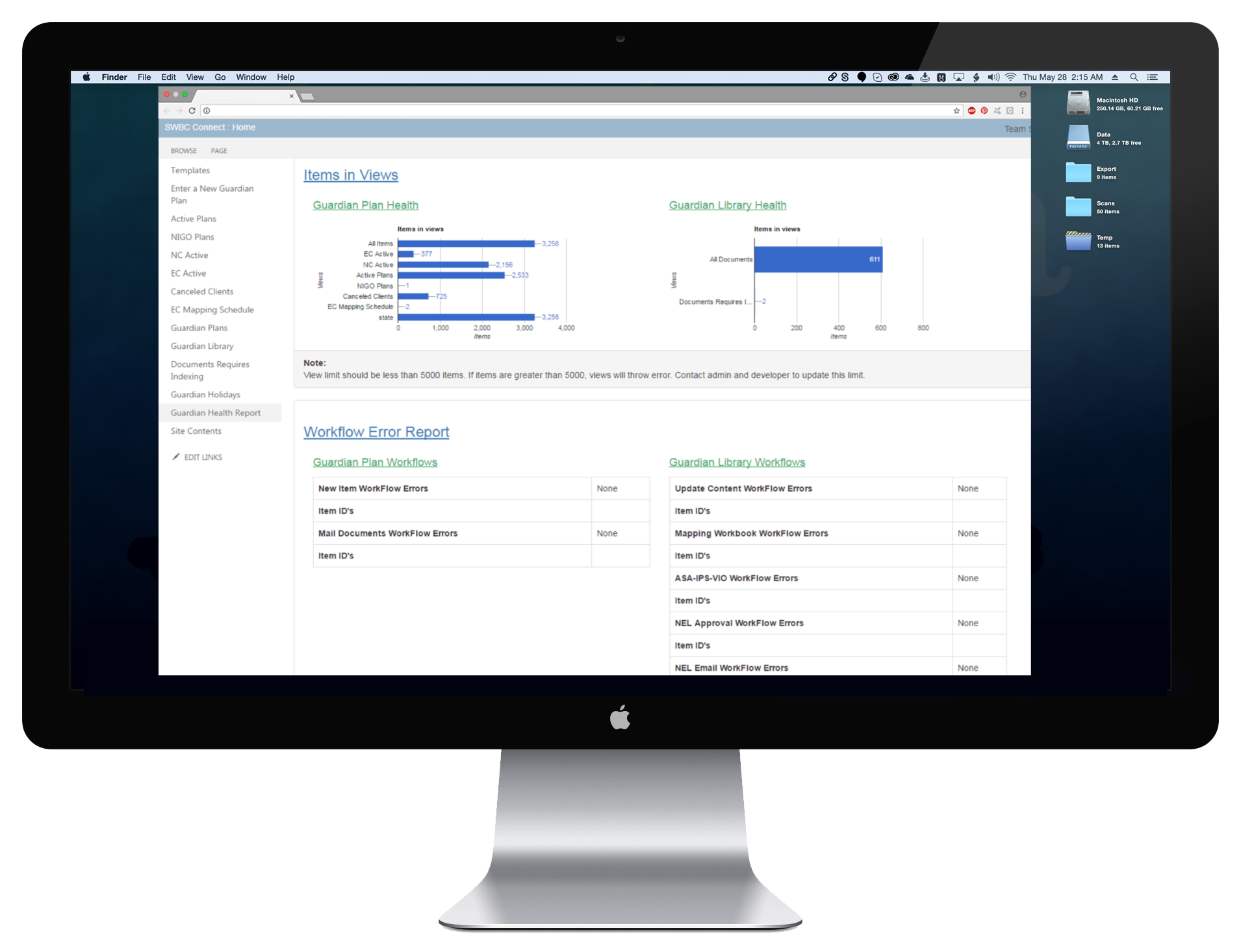  Comprehensive built-in reporting is a crucial feature of this application. 
