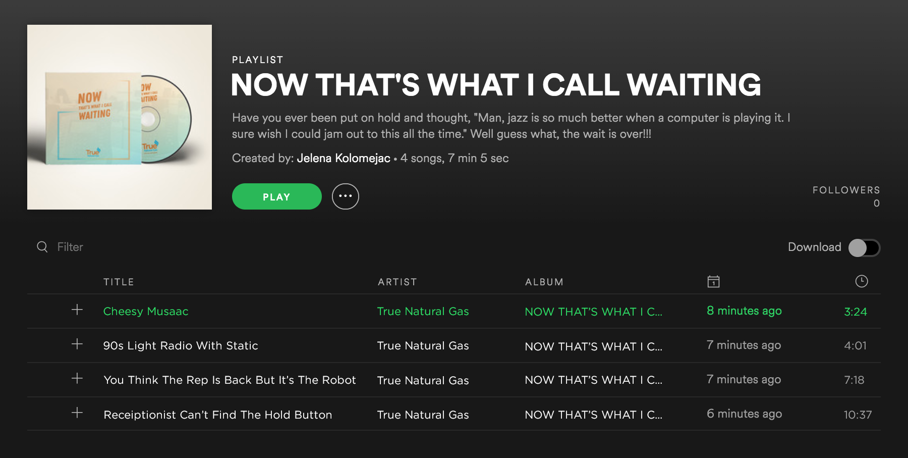 Spotify playlist for True Natural Gas.png