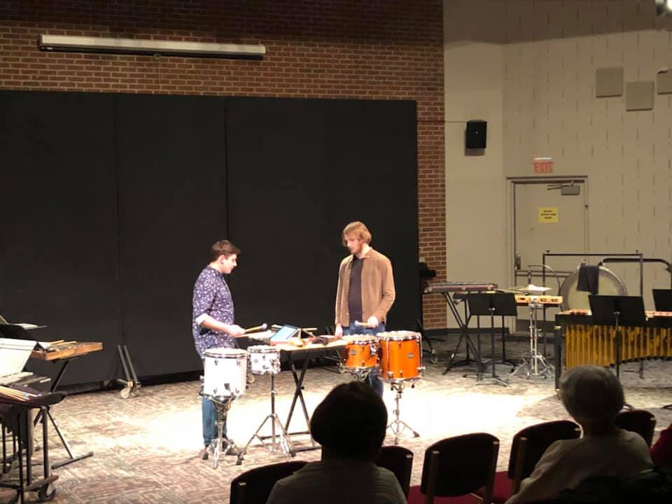 Jason Treuting's "Nine Numbers 2" at Ashland University (Ashland, OH), 12/3/18