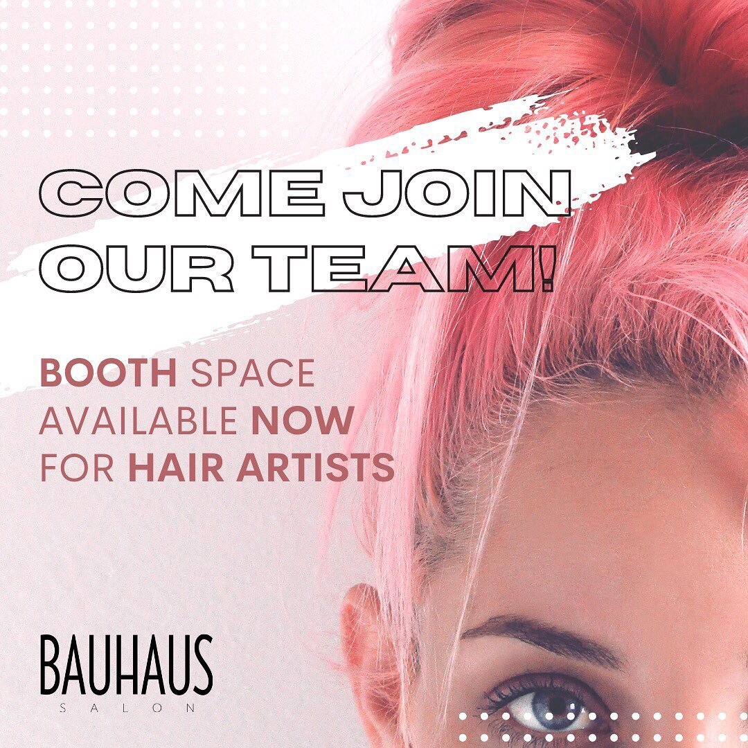 &bull;//&bull; Are you ready to make a change in 2022? Come play with us!  We recently expanded our salon and currently have booth space available. 
Give us a call to schedule an interview!
801.323.4287

  #slcsalon #utahsalon #slchairstylist #slccol