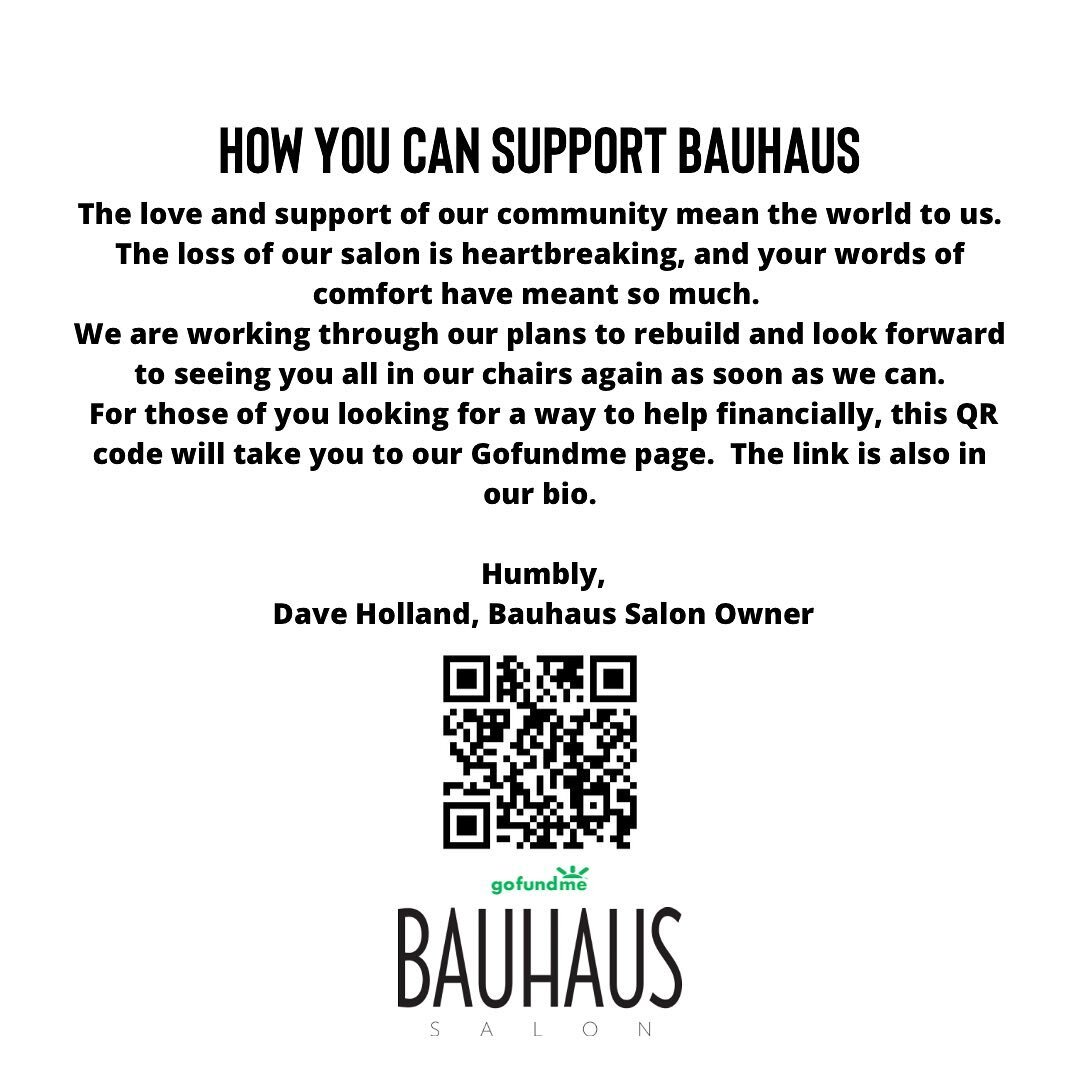 Friends, family, clients and neighbors have asked how you can help us. This is truly the best way. 

We are grateful to @slcmayor who came out to support us along with most of our neighborhood, fellow salon owners and stylists, and many of our client