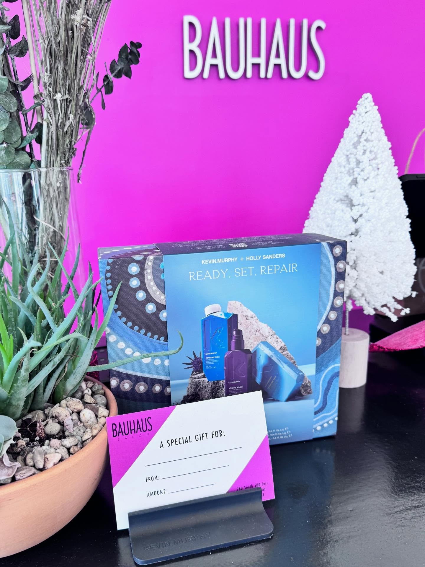 🎁✨ BAUHAUS HOLIDAY MAGIC IS HERE! ✨

Gorgeous Hair, Glowing Skin and the perfect gifts for everyone on your list. 💗🎄

Looking for something fun + fabulous?
Our KEVIN.MURPHY  gift boxes are always a hit packed with luxe haircare . ✨🧴

Not sure wha
