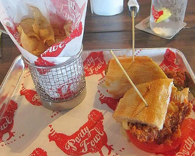 First Bite: Party Fowl Is Open, Serving Up Hot Chicken to the Gulch