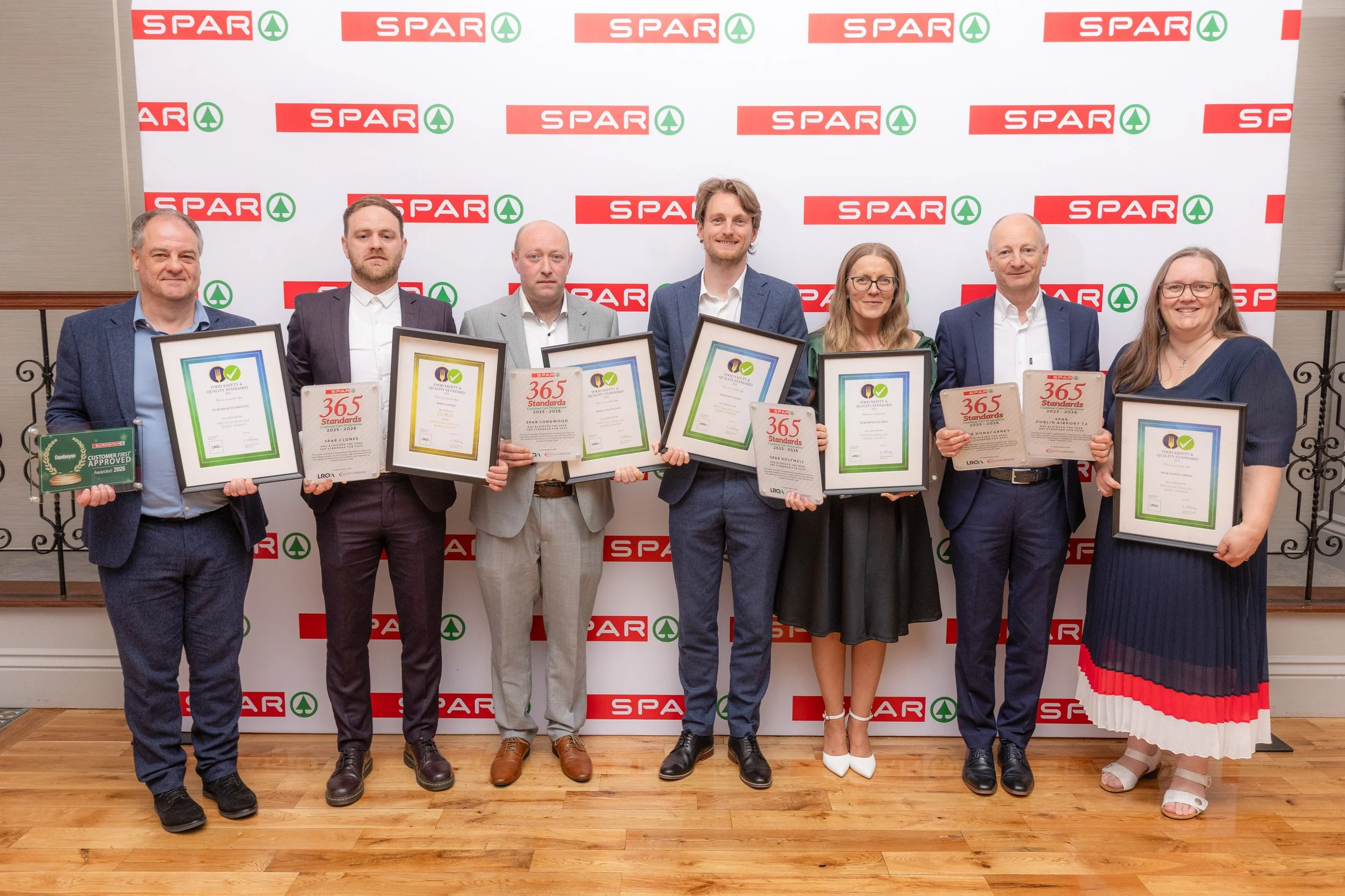 A Historic Sweep: All 7 of Our SPAR and EUROSPAR Stores Honoured at the Customer First Awards!