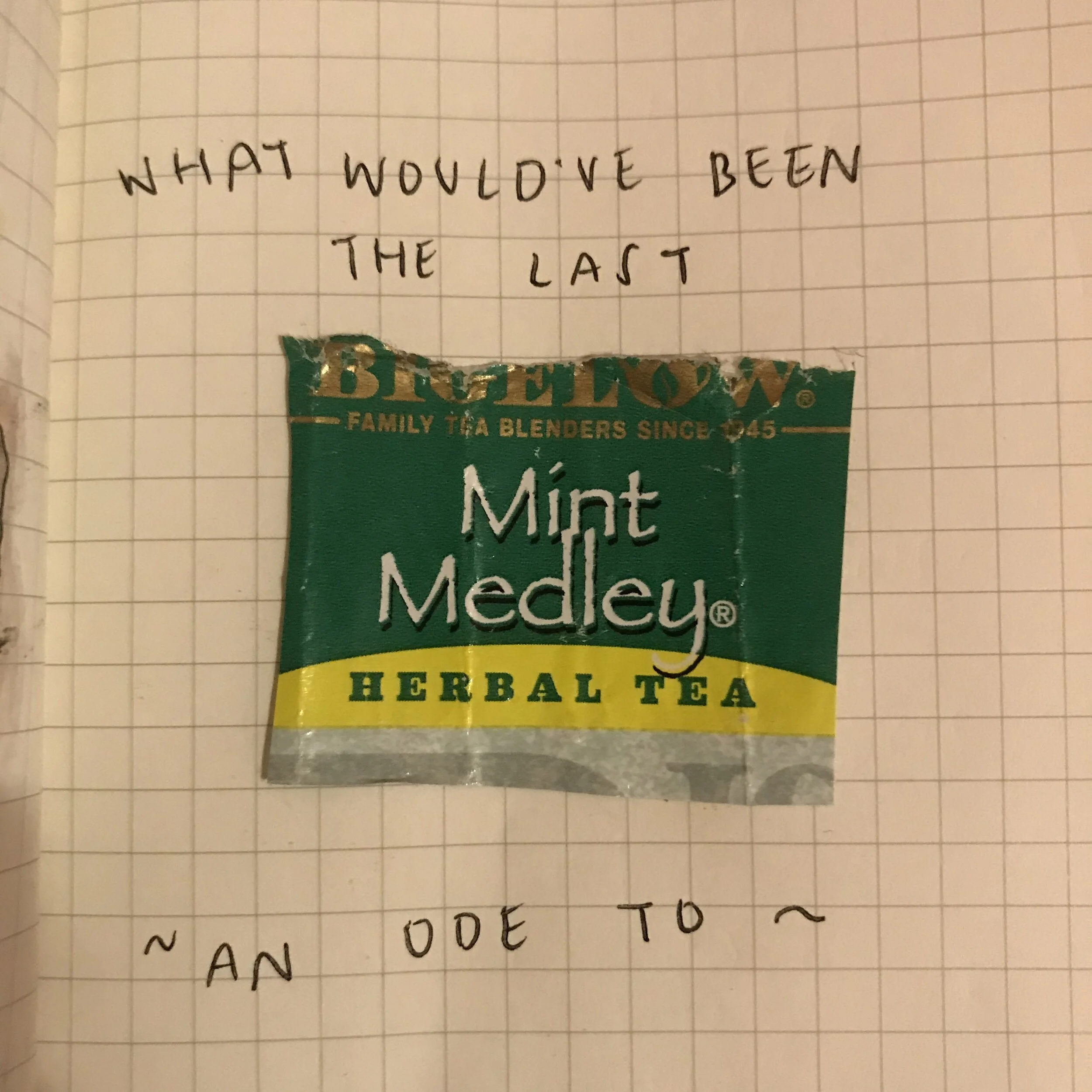 in lieu of a last show