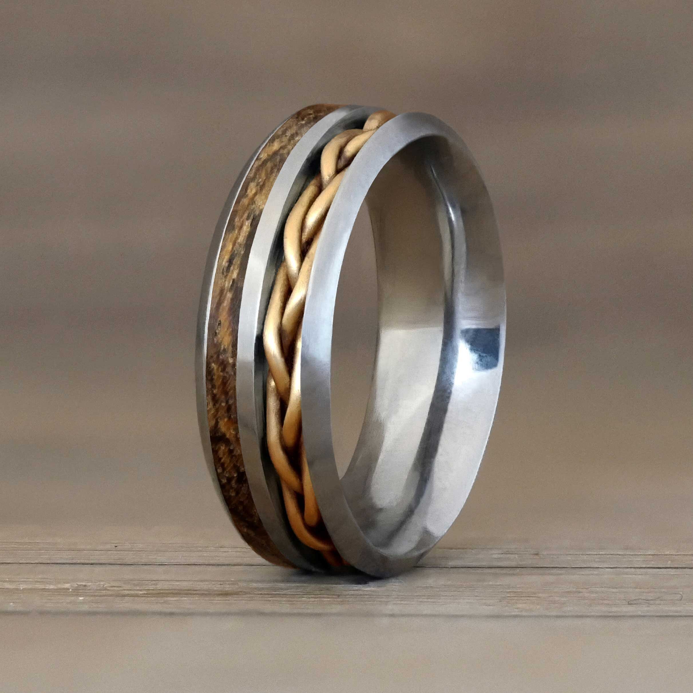 geometric wood rings UK Jewellery Rings Statement Rings Native Edge 