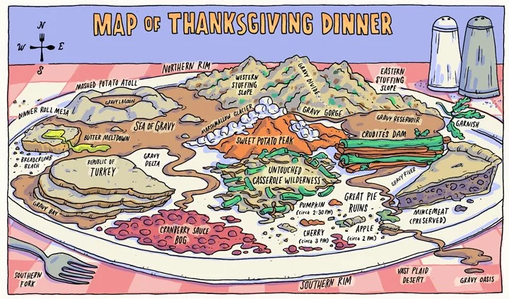 Mapping Thanksgiving!