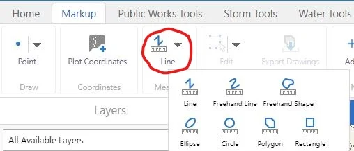 Functions of the Measuring Tool