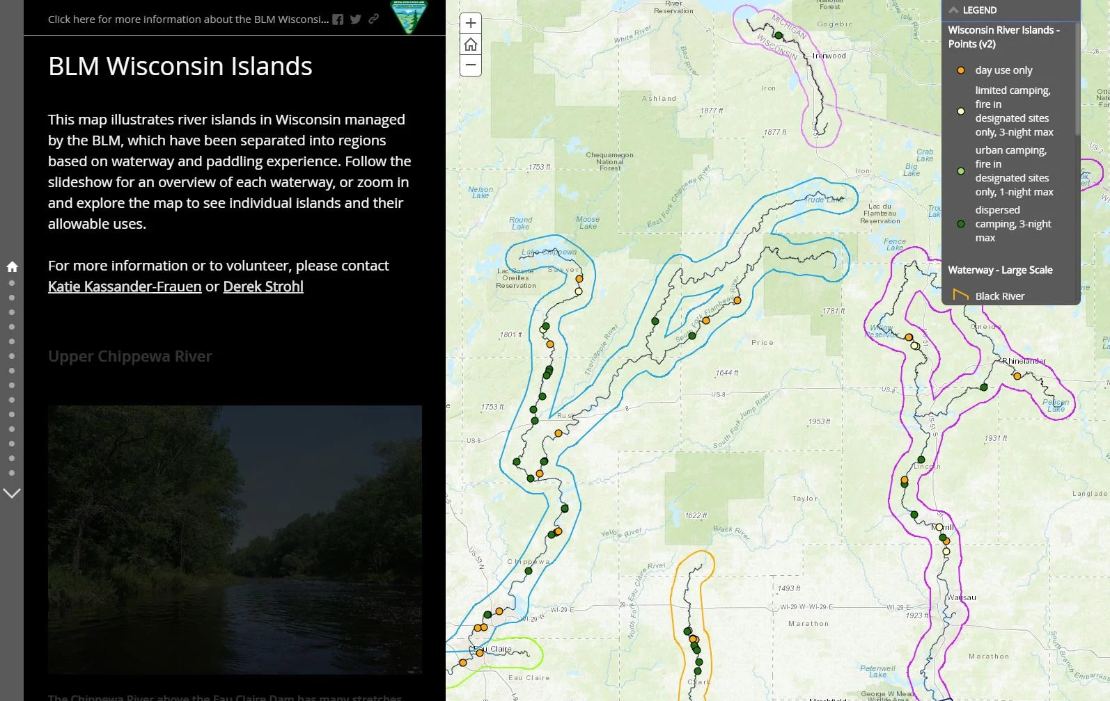 Using GIS to Navigate Wisconsin's Waterways