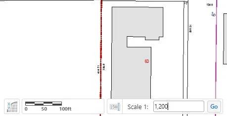 Adjusting Map Scale for Printing Exhibits 