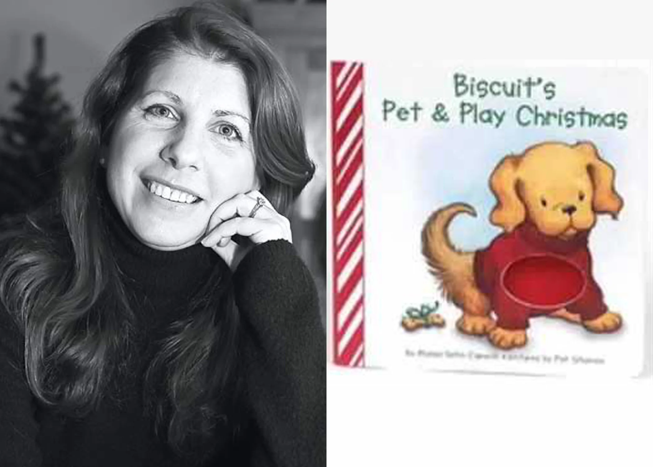 'Biscuits Pet & Play Christmas' signed by Alyssa Capucilli