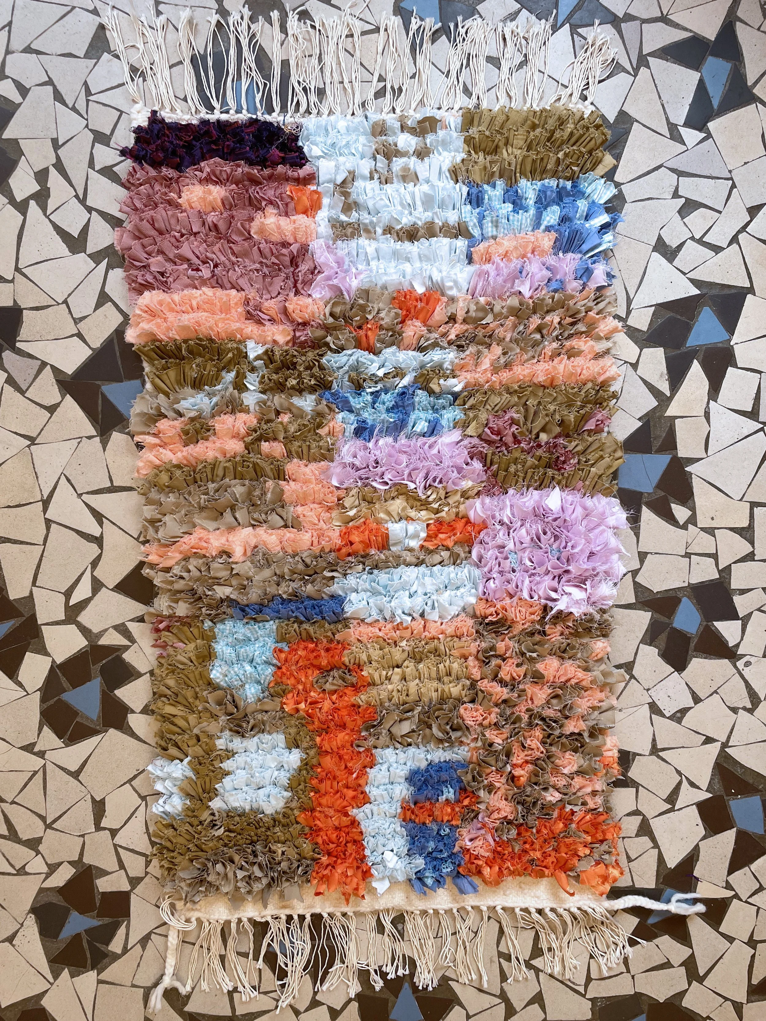 calla Small Format Boucharouite Rug: Simone