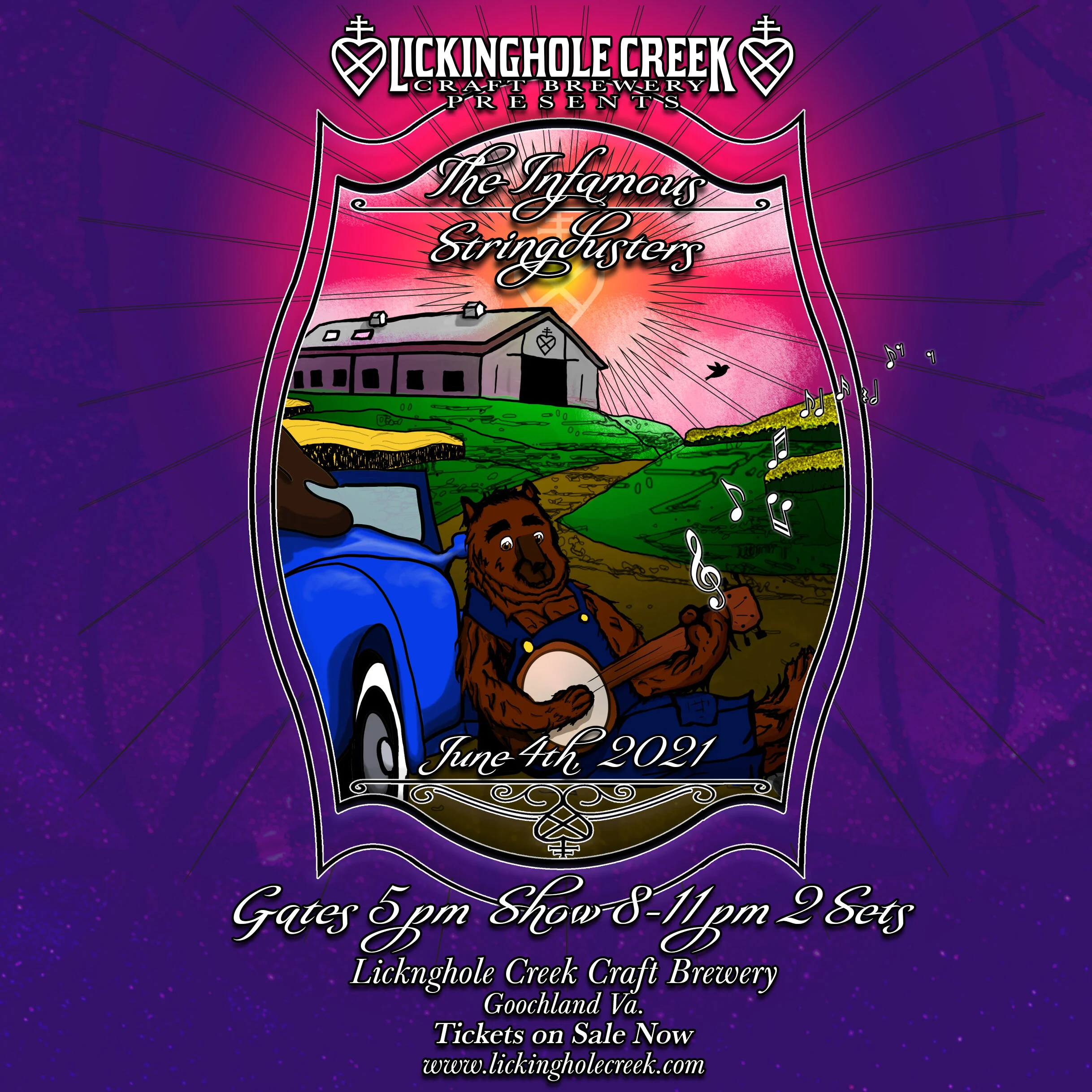 Lickinghole Creek Presents The Infamous Stringdusters
