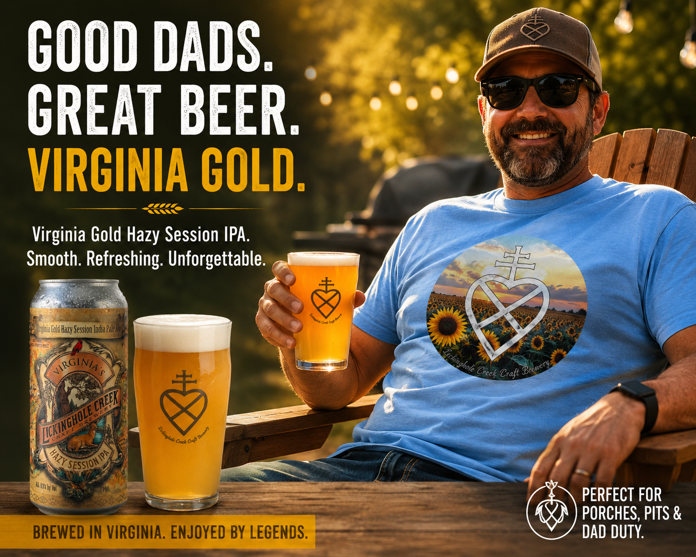 Fathers Day- Wumami Food truck and Virginia Gold Hazy Session IPA Can Release