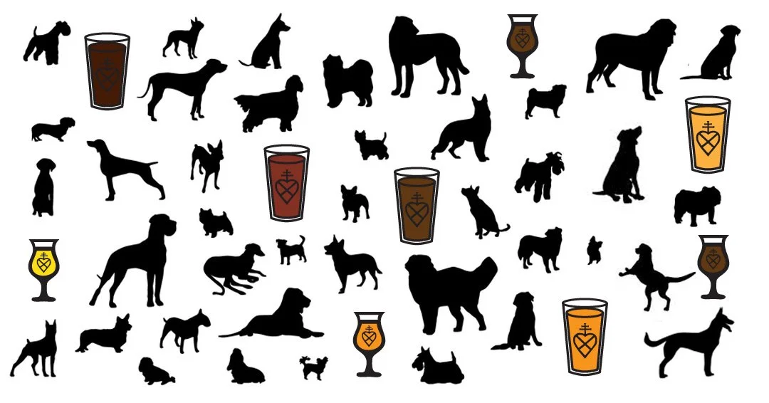 Pup and Pints Event July 11th 1-4pm  Grab a pint and help a pet find a home.  This weekend we're teaming up with the Goochland Animal Shelter and Adoption Center to celebrate the animals looking for their forever families.