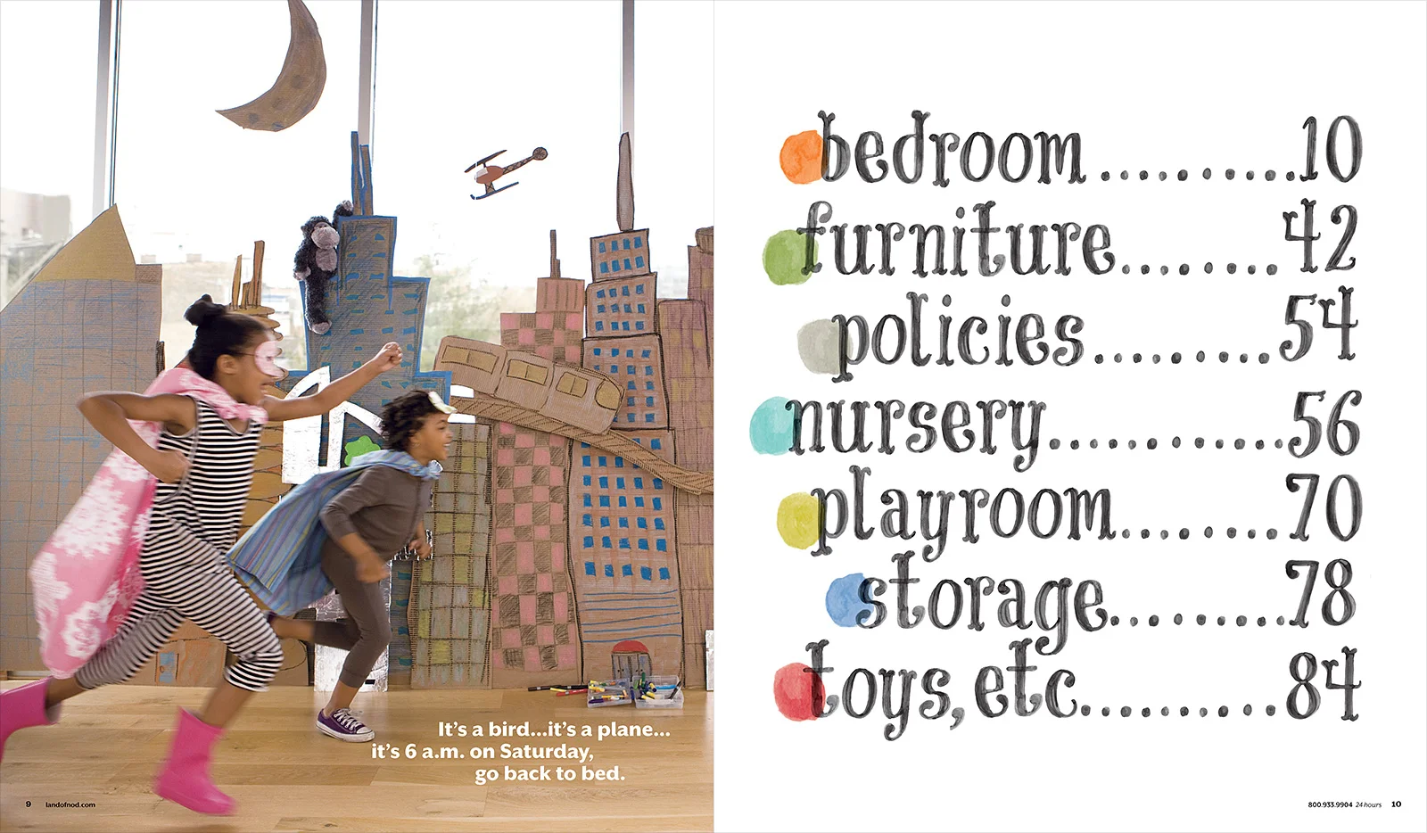 LAND OF NOD CATALOG REDESIGN