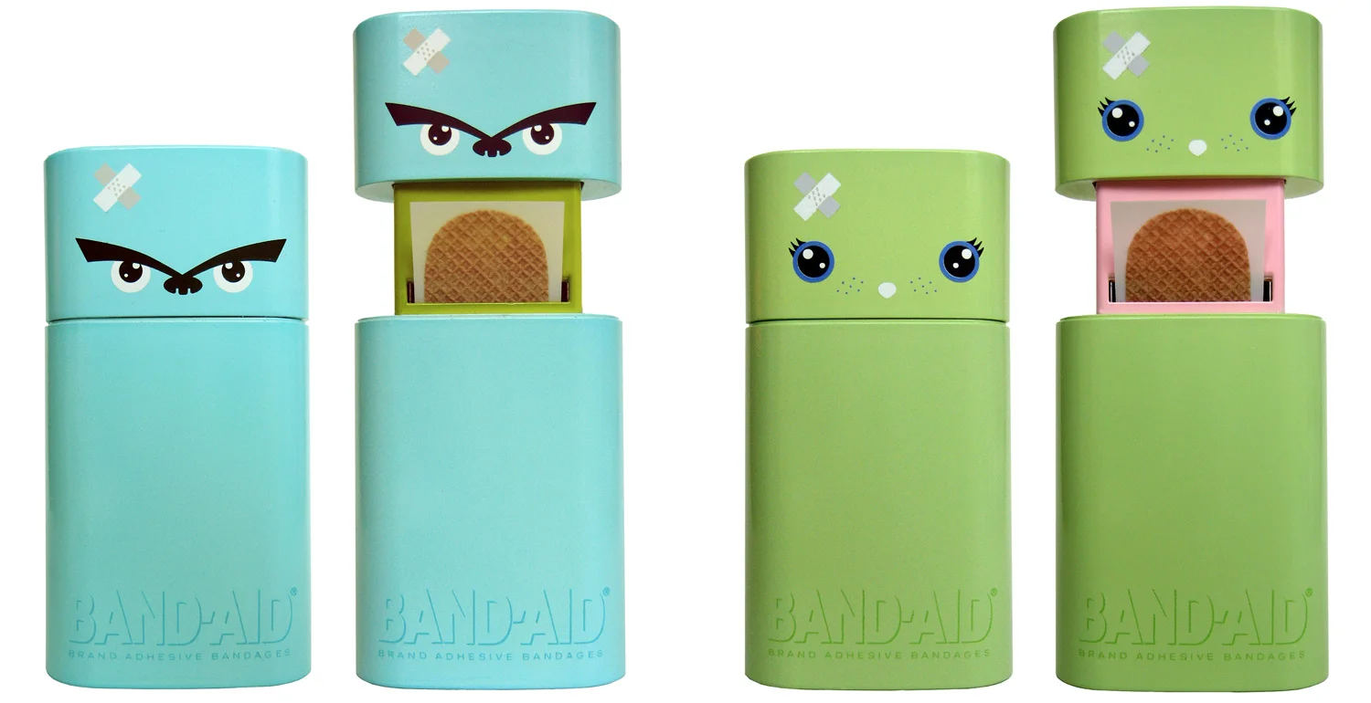 Band-Aid Bandits Packaging Design (©JNJ)
