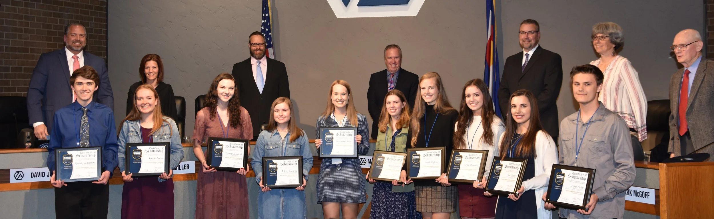 Award Ceremony with Arvada City Council Members on May 20, 2019