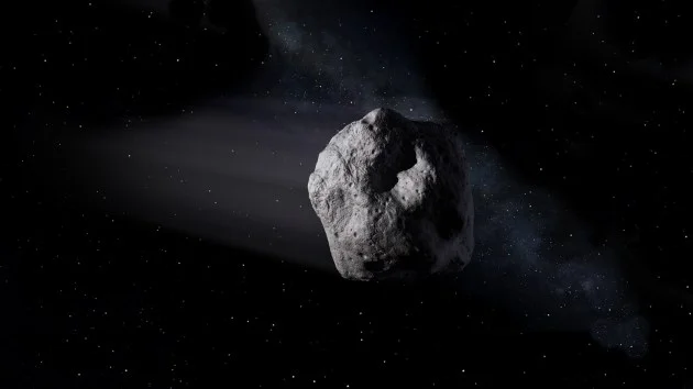Artist’s concept of a near-Earth object. Image credit: NASA/JPL-Caltech