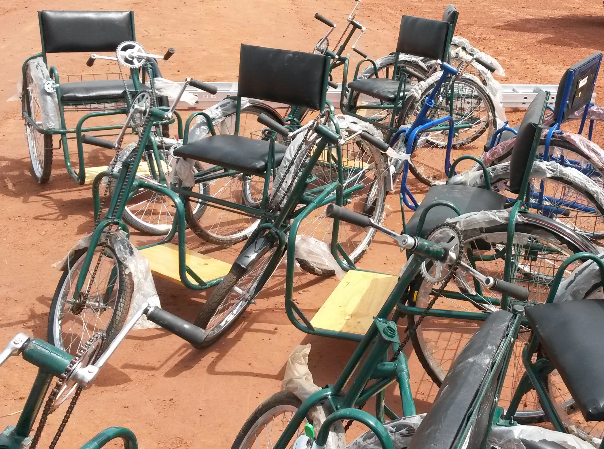 Wheelchair bikes delivered.jpg