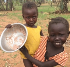 Empty bowls are sadly more common in the Nuba mountains.