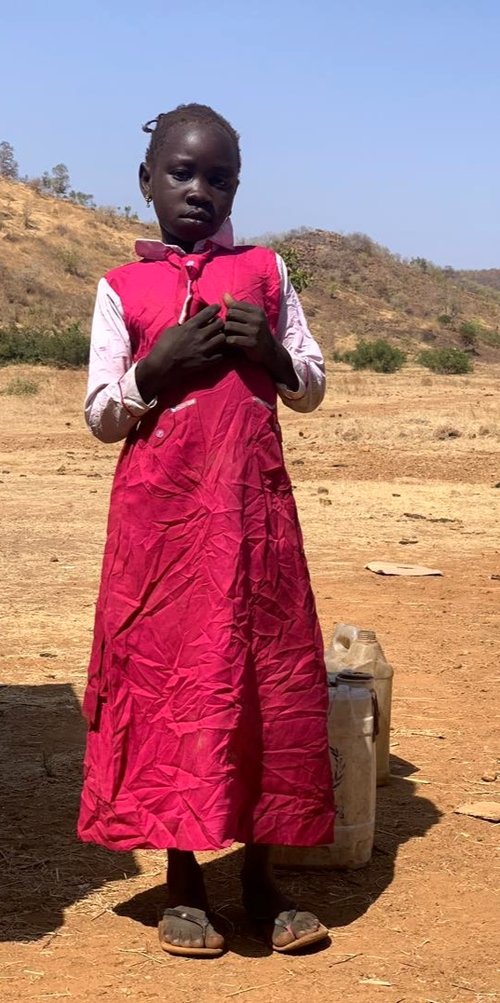 Girl wearing new outfit just received.jpg