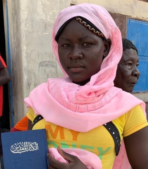 Bibles and New Testaments bring hope.