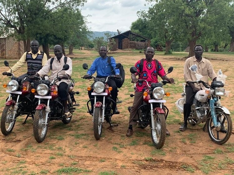 Motorbikes for pastors and evangelists