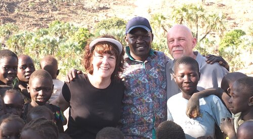 Barrylyn and Gene Ulmanis in the Nuba