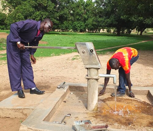 Clean Water from a Repaired Borehole