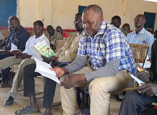 Pastors attend a Nuba conference
