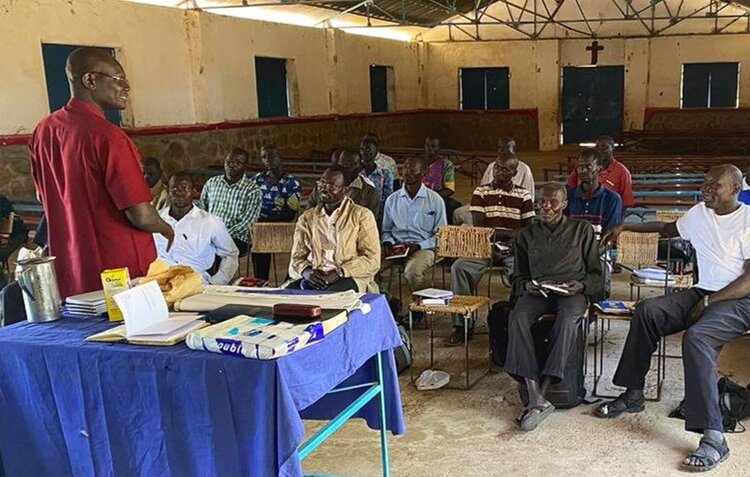 Pastors participate in a Trauma Healing Workshop