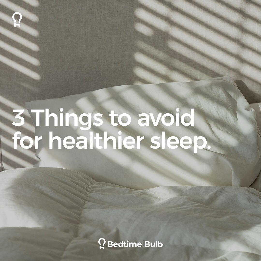 Being more mindful of how you sleep will only improve the quality of your rest. Consider avoiding these sleep disruptors for a healthier night's rest. 🛌

#restful #investinrest #sleepmatters #bedtimebulb #rest #wellness #sleep #bedtime #nighttime #n