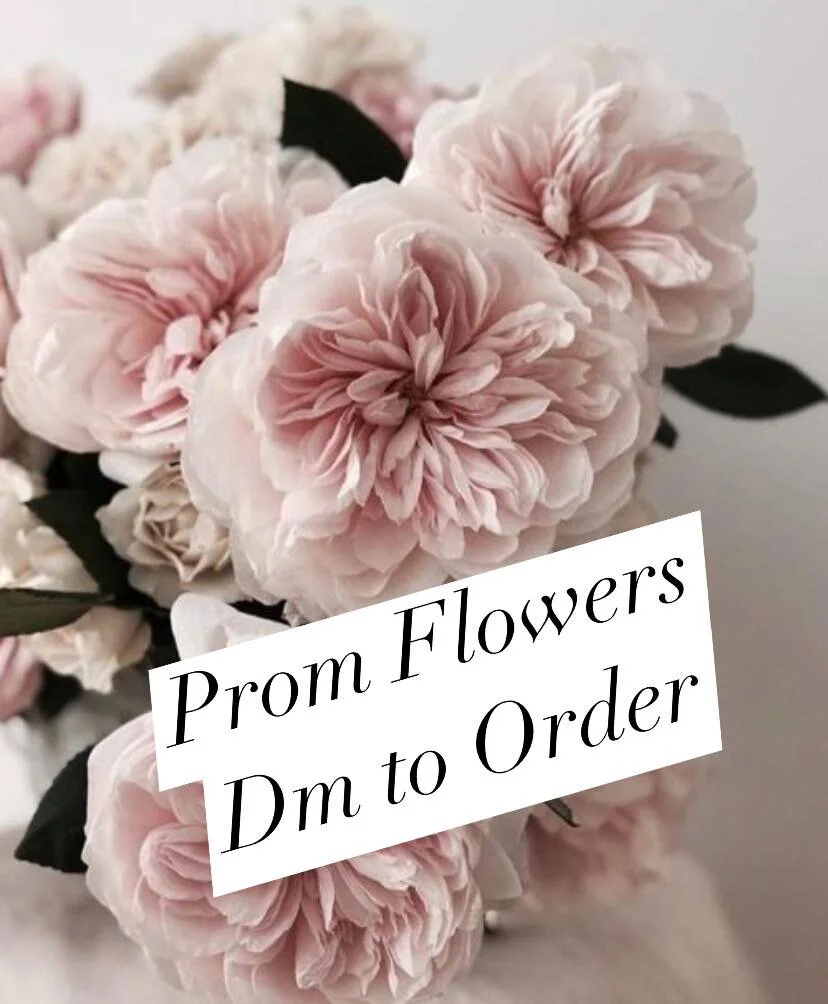 Dm to Order Prom Florals&hellip;Curated, 
floral bracelets, pocket florals and bespoke boutonieeres.  Renee Landry Events.  #followmetotheprom