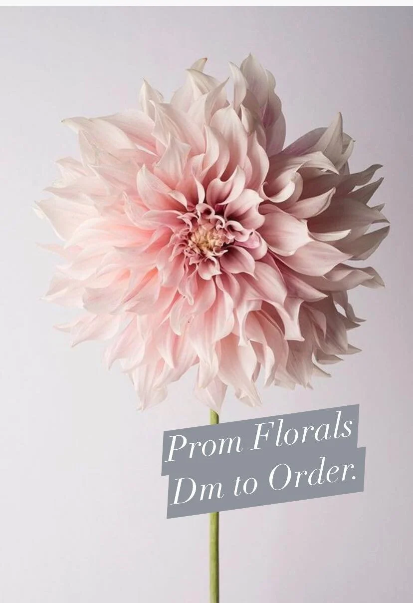 Curated floral bracelets.  Bespoke boutonni&egrave;res.  Dm to order.  #followmetotheprom #reneelandryevents