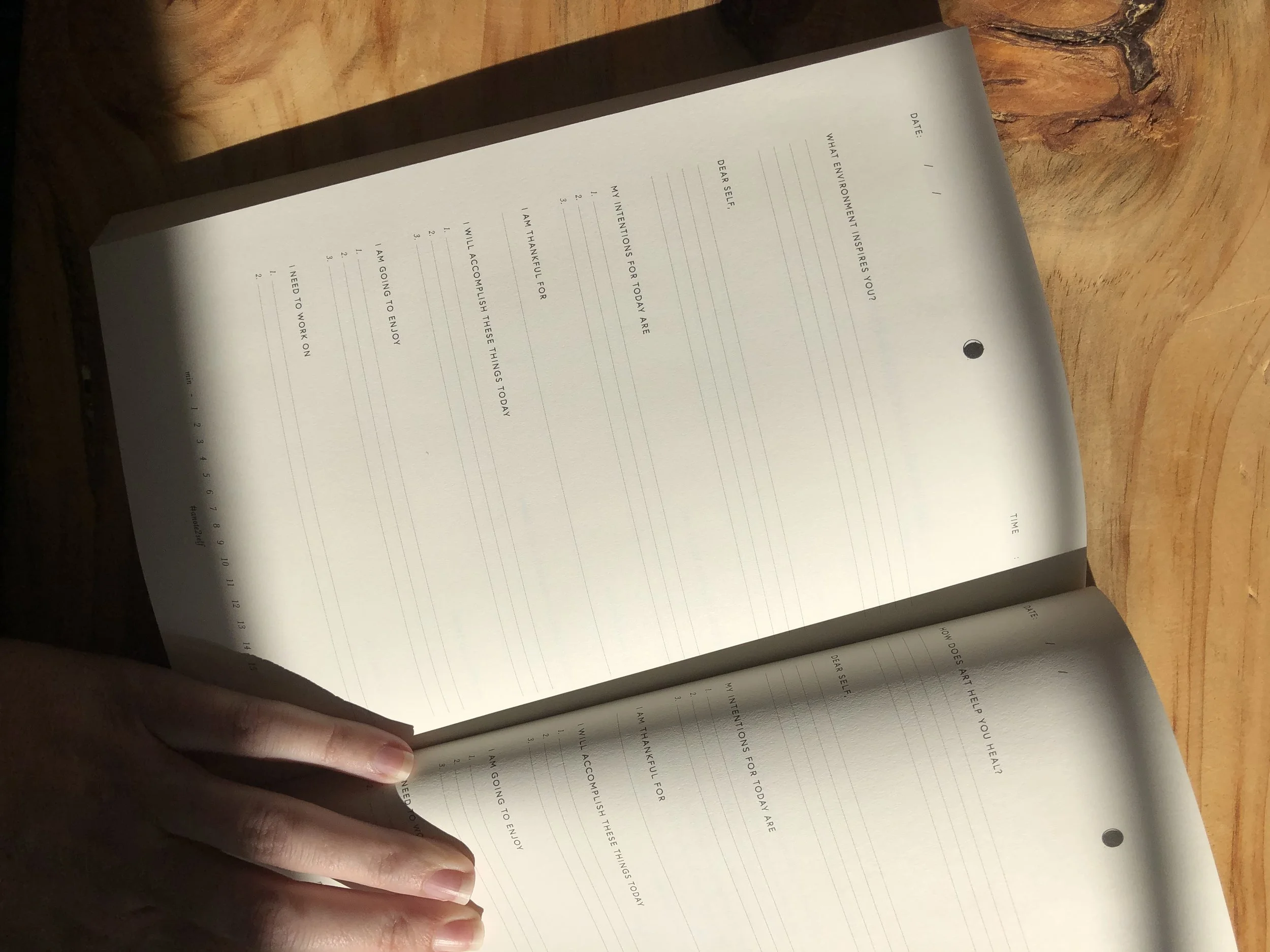 A Note 2 Self Meditation Journal